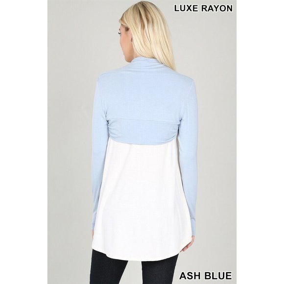 Zenana Bolero Cardigan Super Soft Long Sleeve - Picture 5 of 10